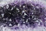 Wide, Purple Amethyst Geode - Uruguay #380260-3